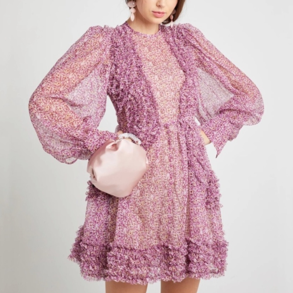 OPT One Pretty Time Bessy Dress in Pink